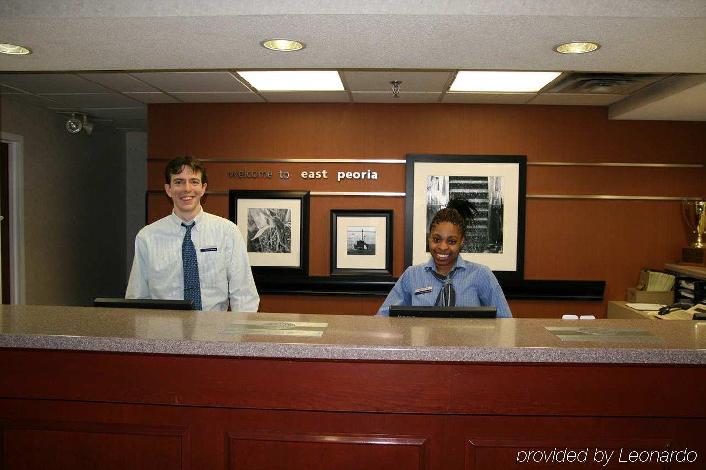 Hampton Inn East Peoria Interiør bilde